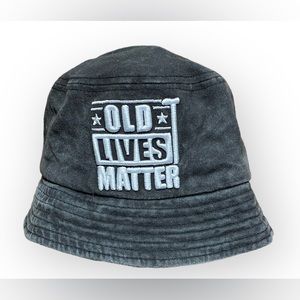NWOT Old Lives Matter Bucket Hat Unisex